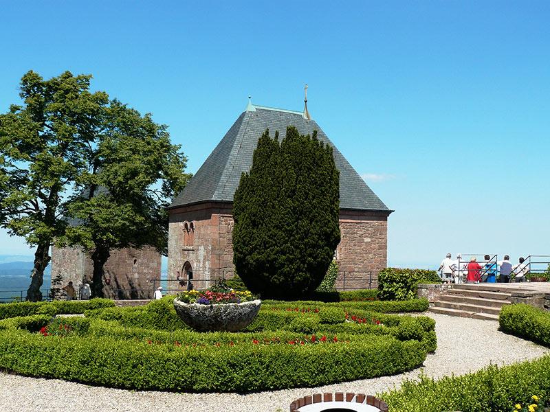 The Chapel of Tears at Mont Sainte Odile - Photo Bernard Chenal, 2010 - CC BY-SA 4.0
