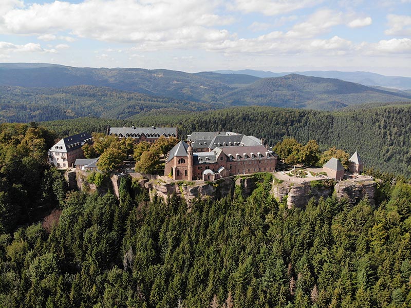 At Mont Sainte-Odile, the restoration of a climate-proof site