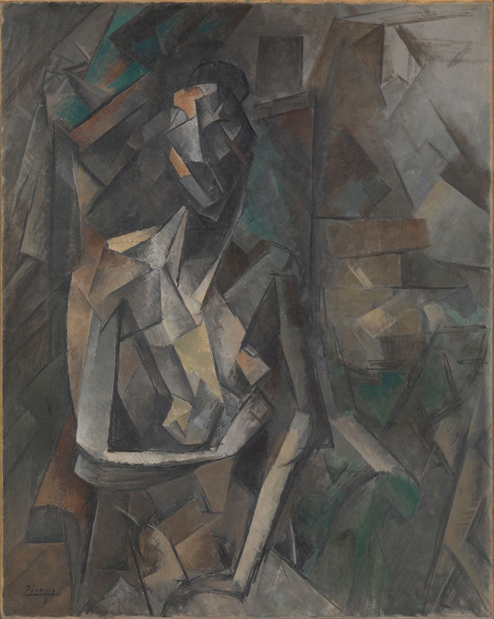 Picasso. Sitting nude. Paris, winter 1909-1910. © Tate Images © Succession Pablo Picasso, VEGAP, Madrid, 2026