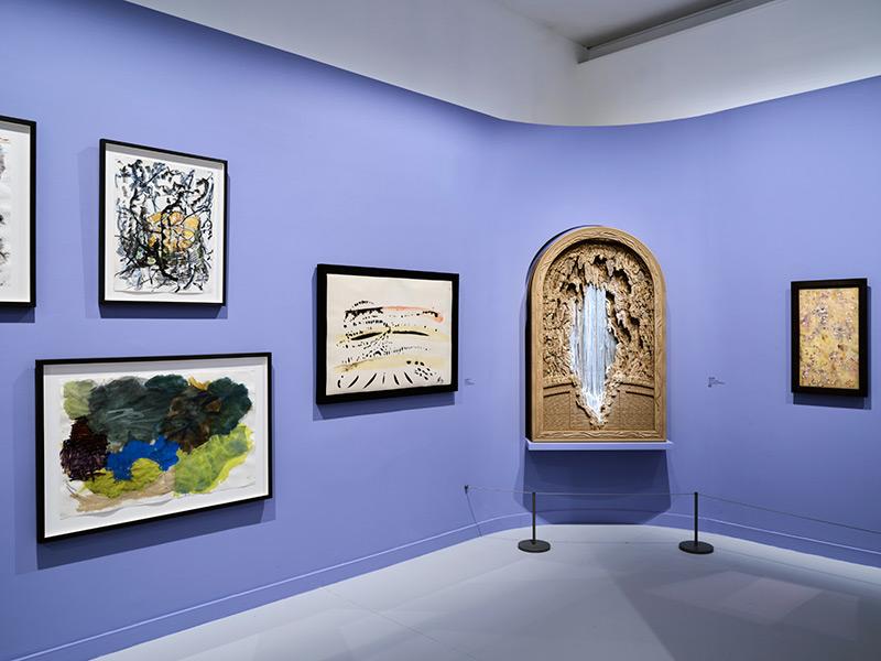 View of the exhibition “Landscape stories. From Monet to Hockney (1890-2026)” at the Marmottan Monet Museum. © Studio Christian Baraja SLB