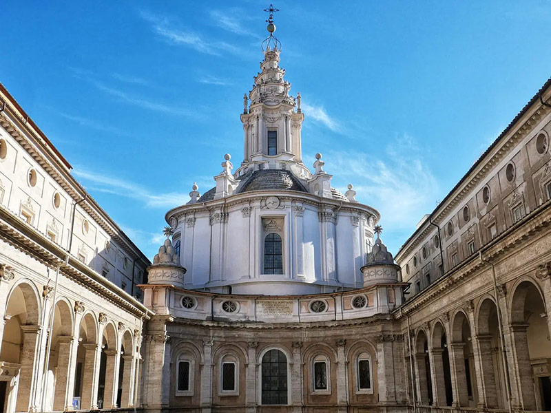 In Rome, Sant'Ivo alla Sapienza reopens after ten years of closure