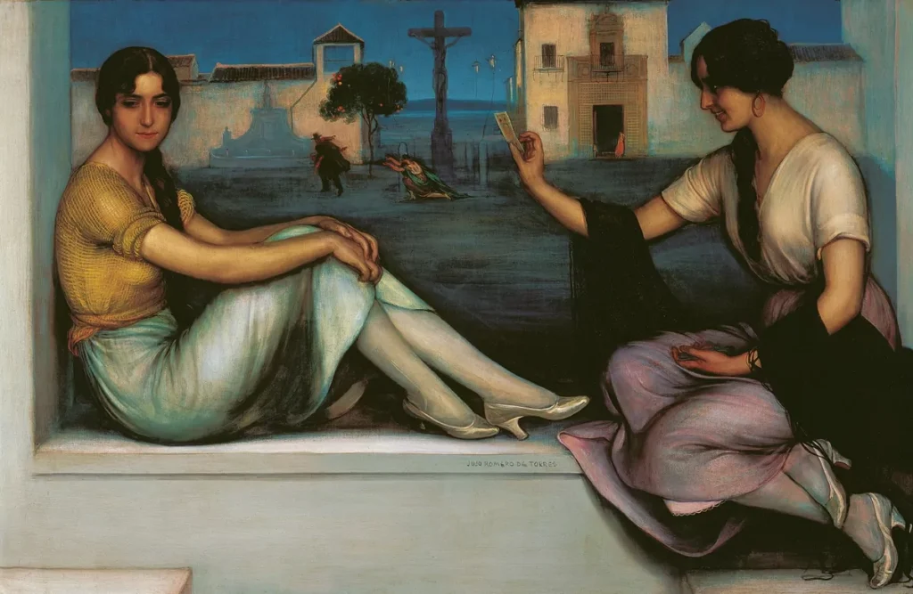 Julio Romero de Torres. La Buenaventura, 1920. Carmen Thyssen Museum Málaga