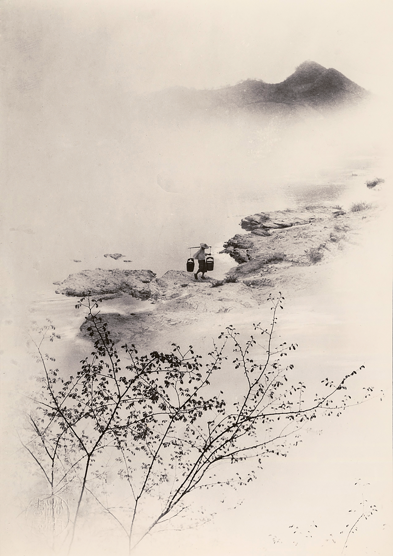 Lang Jingshan. Riverside Spring, 1942. Victoria and Albert Museum