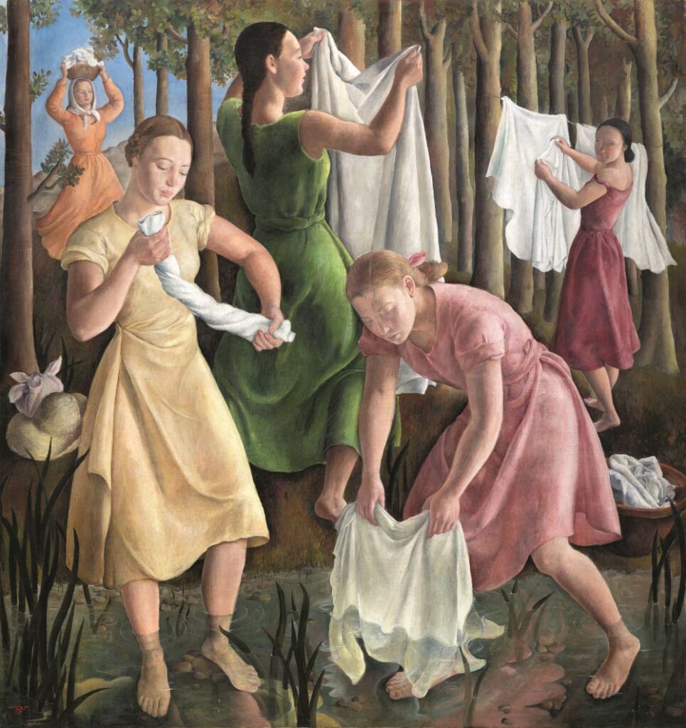 Rosario de Velasco. Washerwomen, 1934. Private collection