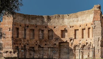 The Baths of Trajan are reborn in Rome