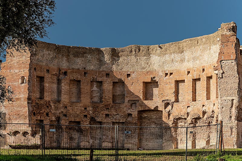 The Baths of Trajan are reborn in Rome