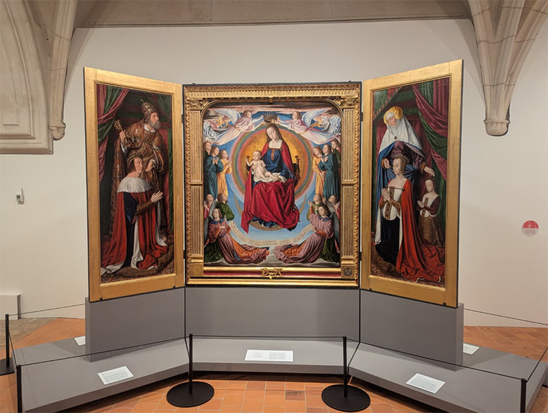 The Moulins Triptych finds its place in Brou